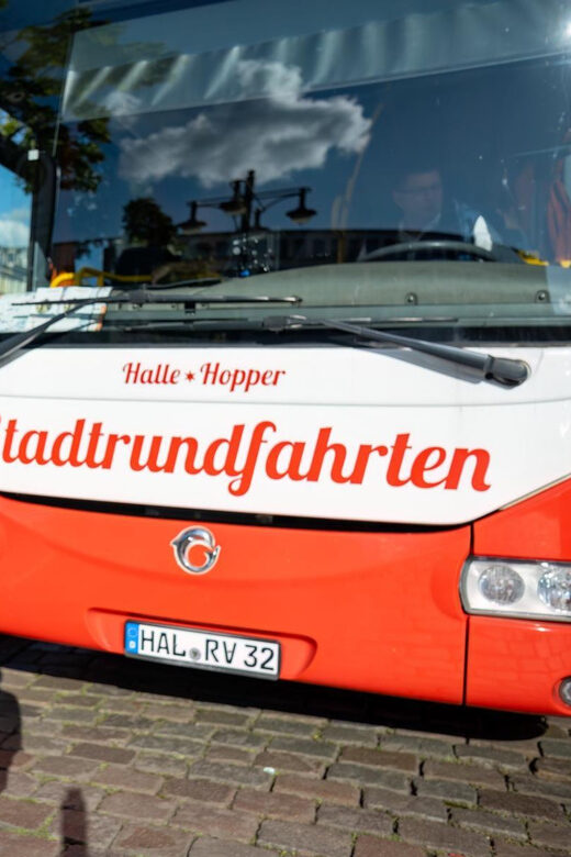 Halle Saale Die Stadtrundfahrt Mit Dem Bus