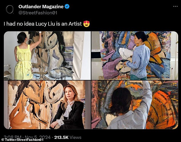 Lucy Liu S Secret Career Stuns Fans As They Discover Her Amazing Hidden Talent Away From Big Screen Daily Mail Online Lucy Liu S Secret Career Stuns Fans As They Discover Her Amazing Hidden Talent Away From Big Screen Daily Mail Online