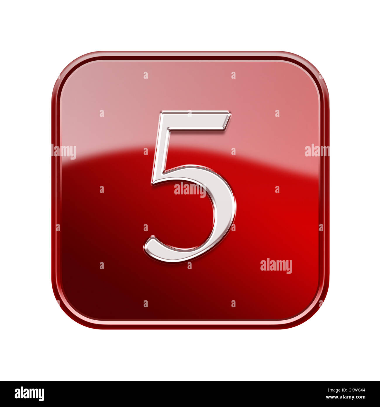 Number Five Red Glossy Isolated On White Background Stock Photo Royalty Free Freeimages Number Five Red Glossy Isolated On White Background Stock Photo Royalty Free Freeimages